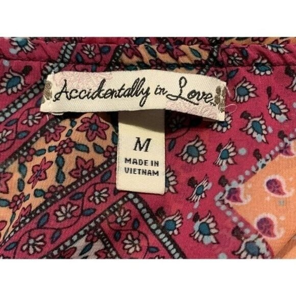 Accidentally in Love Womens High Low Maxi Dress Size M Spaghetti Straps - Picture 9 of 11